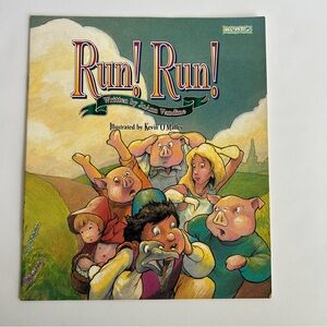 Run! Run! By Joann Vandine Paperback kids book
